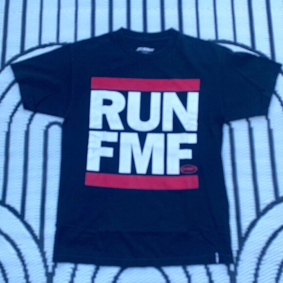 RUN FMF Logo Motocross T-Shirt - Picture 1 of 7
